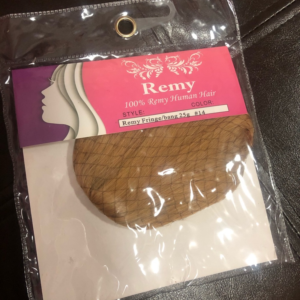 100% Remy Human Hair Bangs